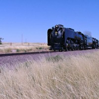 Carr, CO and a rare UP steam doubleheader