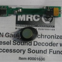 MRC N Scale Sound Decoder for Atlas N Locos