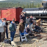 Railfans and Crew in action