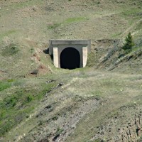 From opposite Red Coulee, Red Coulee Tunnel 6