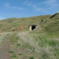Red Coulee Tunnel 6 in the distance to the east