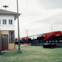 At Rosenberg Railroad Museum with Tower 17