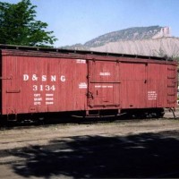 D&SNG Boxcar #3134