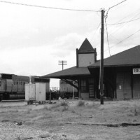 UP freight and Hearne Depot