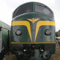 Engine from Belgium at trainshow in Holland (2004)