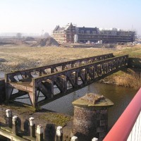 Railroad bridge at Geertruidenberg