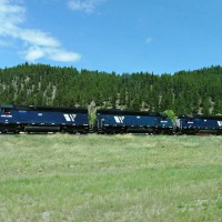 Pure SD45's in 2006?  Only in Montana!