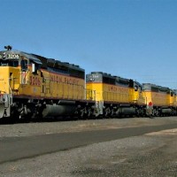 4 numerically-matched Deuces pull into Cheyenne