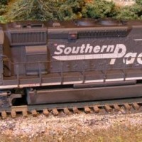 SD40T-2 SP 8357 Modified and Weathered