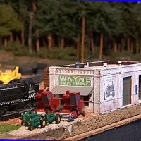 Wayne Implement Co., on N scale East Texas layout