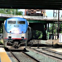 Amtrak #6 arrives at Sacramento