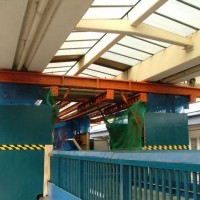 Temporary roof supports at Derby