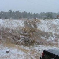 A little 'off-road adventure' in a Moffat blizzard at Rollinsville, CO
