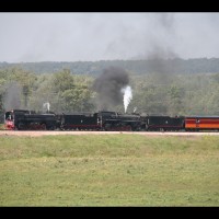 Chinese QJ Doubleheaded Steam Excursion