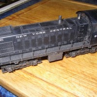 weathering locos with acrylic
