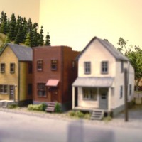 N Scale Frame Houses