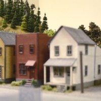 N Scale Frame Houses