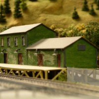 N SCale Freight House