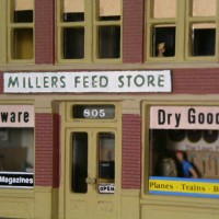 N scale Millers feed store