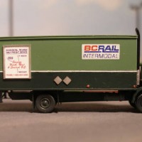BC Rail Mercedes Panel Truck - Right Side