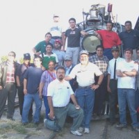 Railfans with the #279 in Cuautla