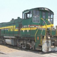 FTVM MP15-AC #9814 working the siding at Lecheria