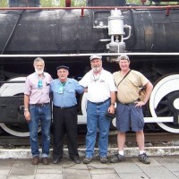 4 "gringos" at the Puebla Railfan Convention