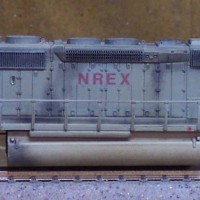 N scale NREX SD40-2