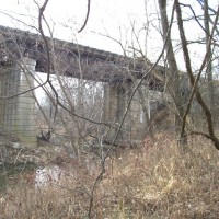 PRR bridge, Vandalia line