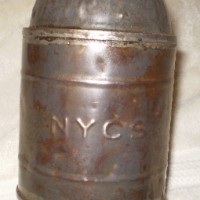 New York Central oil can