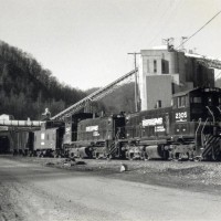 Norfolk Southern Switchers in Appalachia by ERIC MILLER