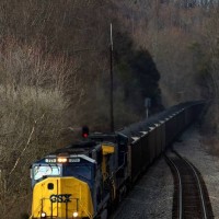 CSX Southbound at Boone, Tennessee by ERIC MILLER
