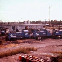 Sharonville Ohio Conrail Yard 1980