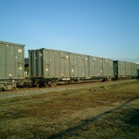 CSX Trash Train in Rocky Mount, NC