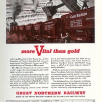 Great Northern RR 1943 ...War Effort Magazine Ad