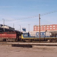 B36-7 and Leased SD40M-3