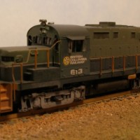 British Columbia Railway MLW RS-18 Locomotives