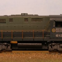 British Columbia Railway MLW RS-18 Locomotives