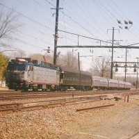 Amtrak at Monmouth Jct NJ -- April 2007