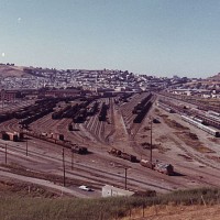 Southern Pacific Bayshore Rail Yard 1969