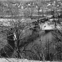 Pere Marquette bridge over Muskegon River