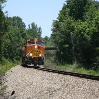 BNSF in Potts Camp, MS