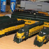 4 axle C&NW Geeps