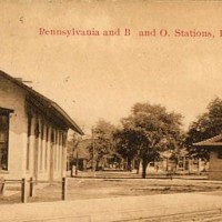 B&O Station Loveland Ohio 1900's