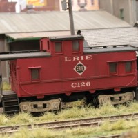 Erie caboose with correct trucks