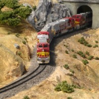 ATSF 643 EB at Tunnel 7 (east of Cliff)
