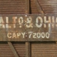 B&O old time boxcar of 1867
