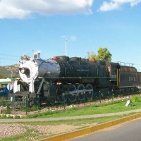 4-8-4 3030 in Zacatecas