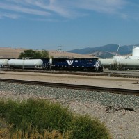 MRL 4308 with a local enters Missoula