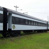 Nfld railways coach at Corner Brook